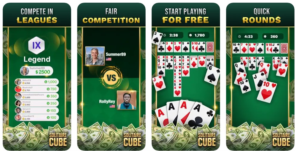 Solitaire Cube Games that pay real money instantly Games that pay real cash