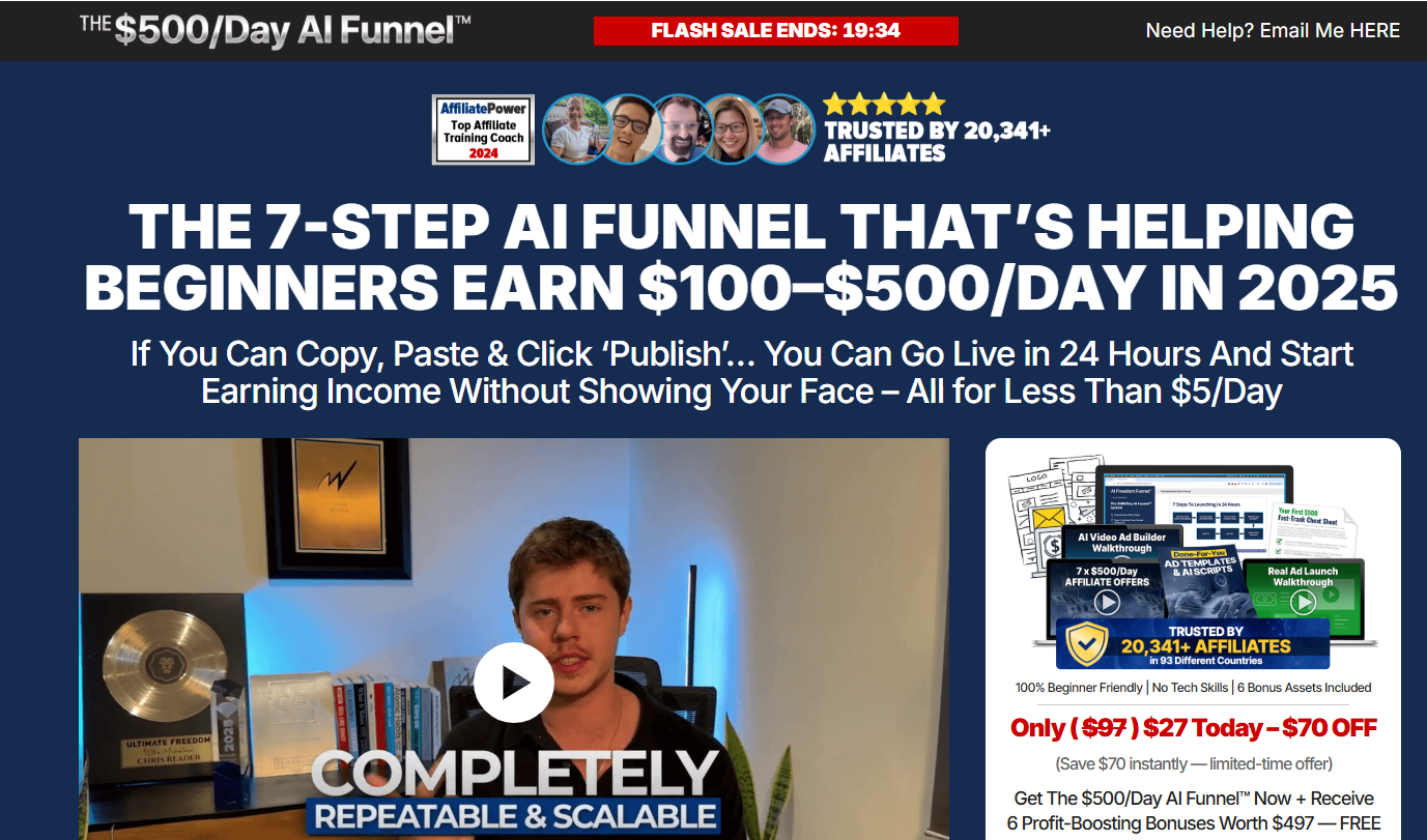 500adayaifunnelwebsite