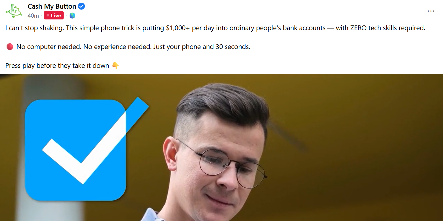 cashmybutton
