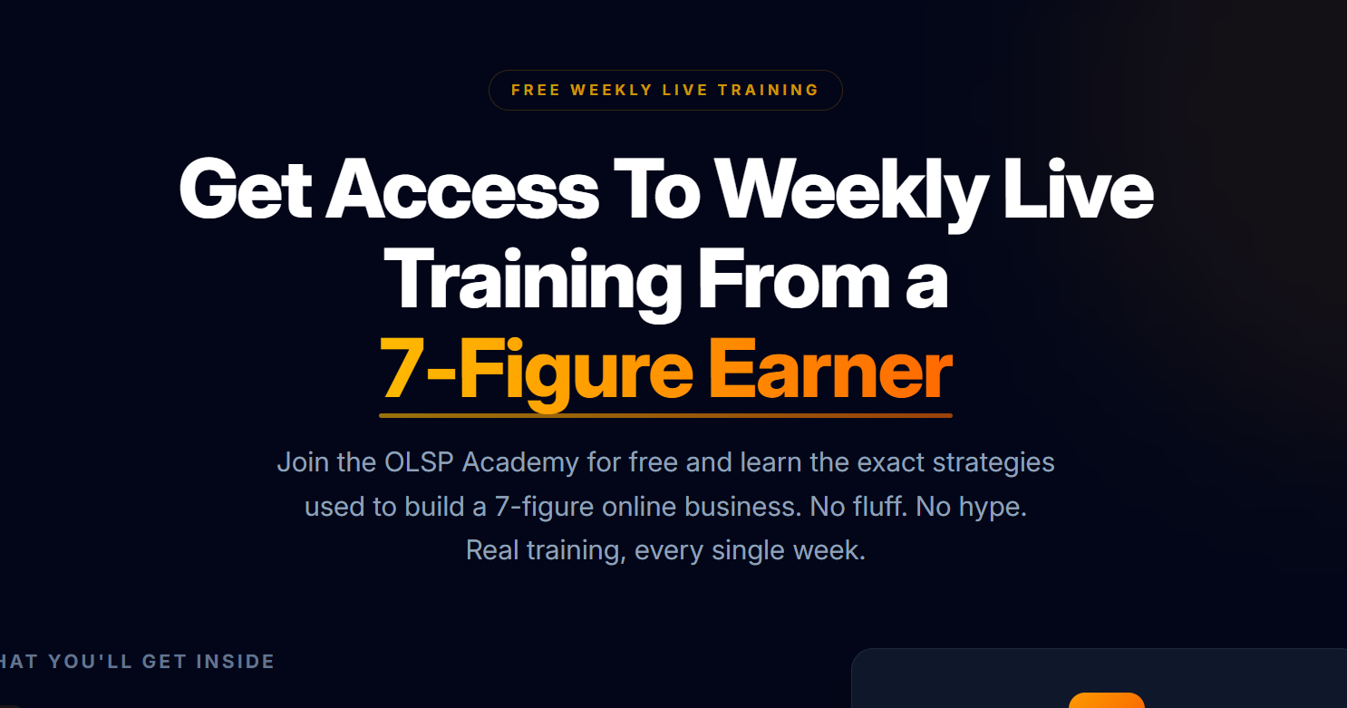 olsp academy review